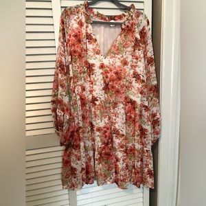 H&M Floral Mini Dress - XL
